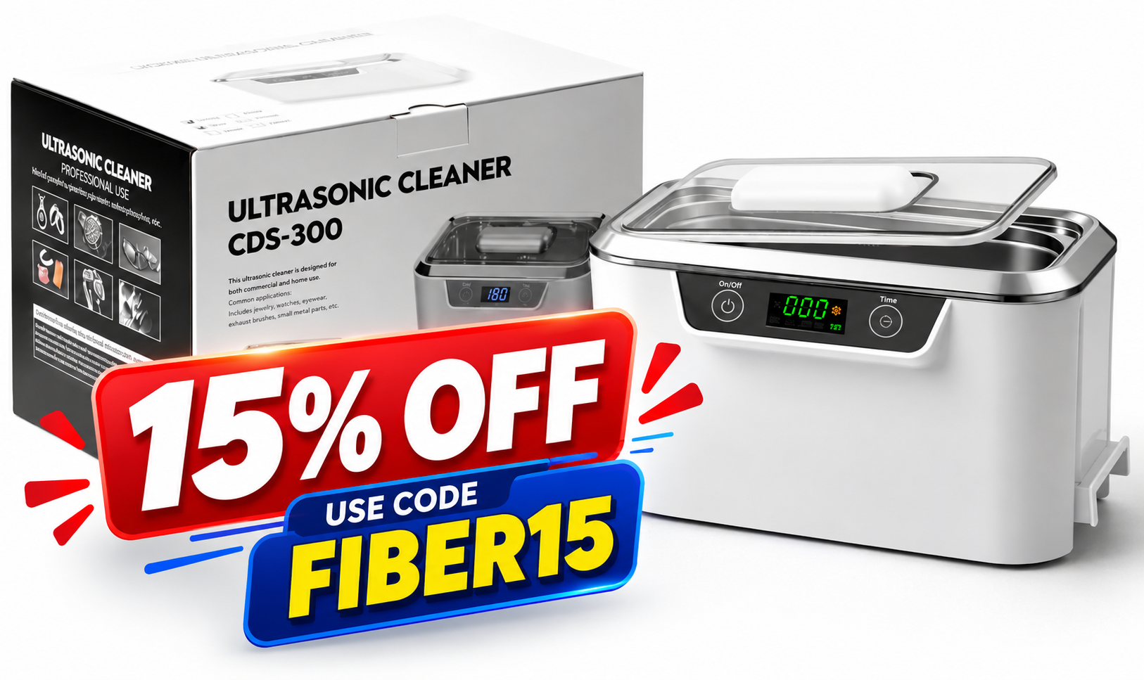 Ultrasonic Paint Brush Cleaner